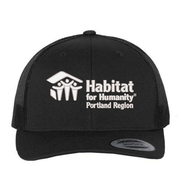 YP Classics - Retro Trucker Cap - Embroidered Logo Thumbnail