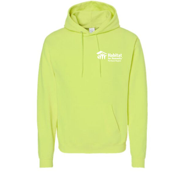 Hanes - Ecosmart® Hooded Sweatshirt - Printed Logo Thumbnail