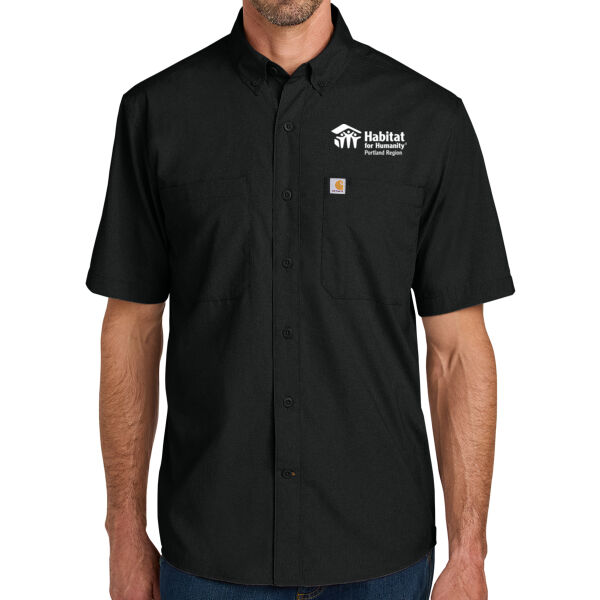 Carhartt Force Sun Defender Short Sleeve Shirt - Printed Logo Thumbnail