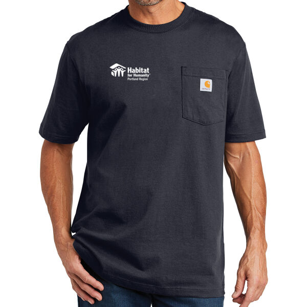 **CLOSEOUT ITEM** Workwear Pocket Short Sleeve T Shirt - Printed Logo Thumbnail