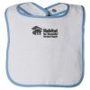 Infant Contrast Trim Terry Bib Thumbnail